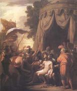 Benjamin West The Death of Epaminondas (mk25) oil painting reproduction